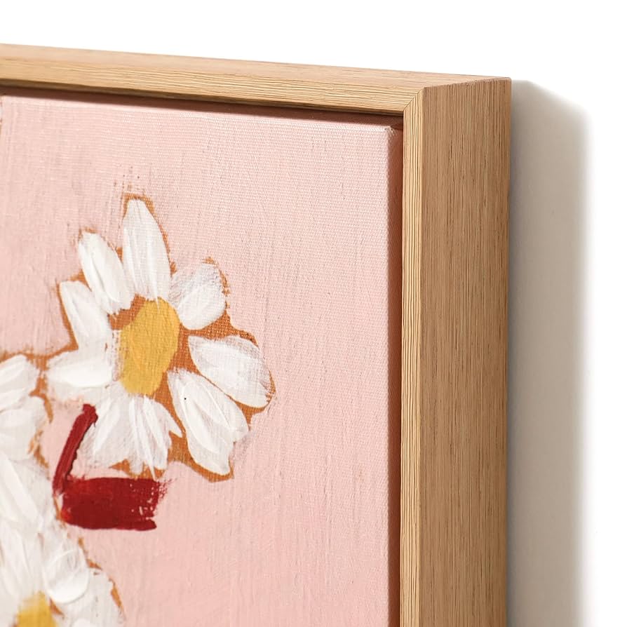 稀少❣️美品✨francfranc アートパネル　絵画　花柄　インテリア　レトロ Amazon.co.jp: Francfranc フランフラン レトロ フラワー アート